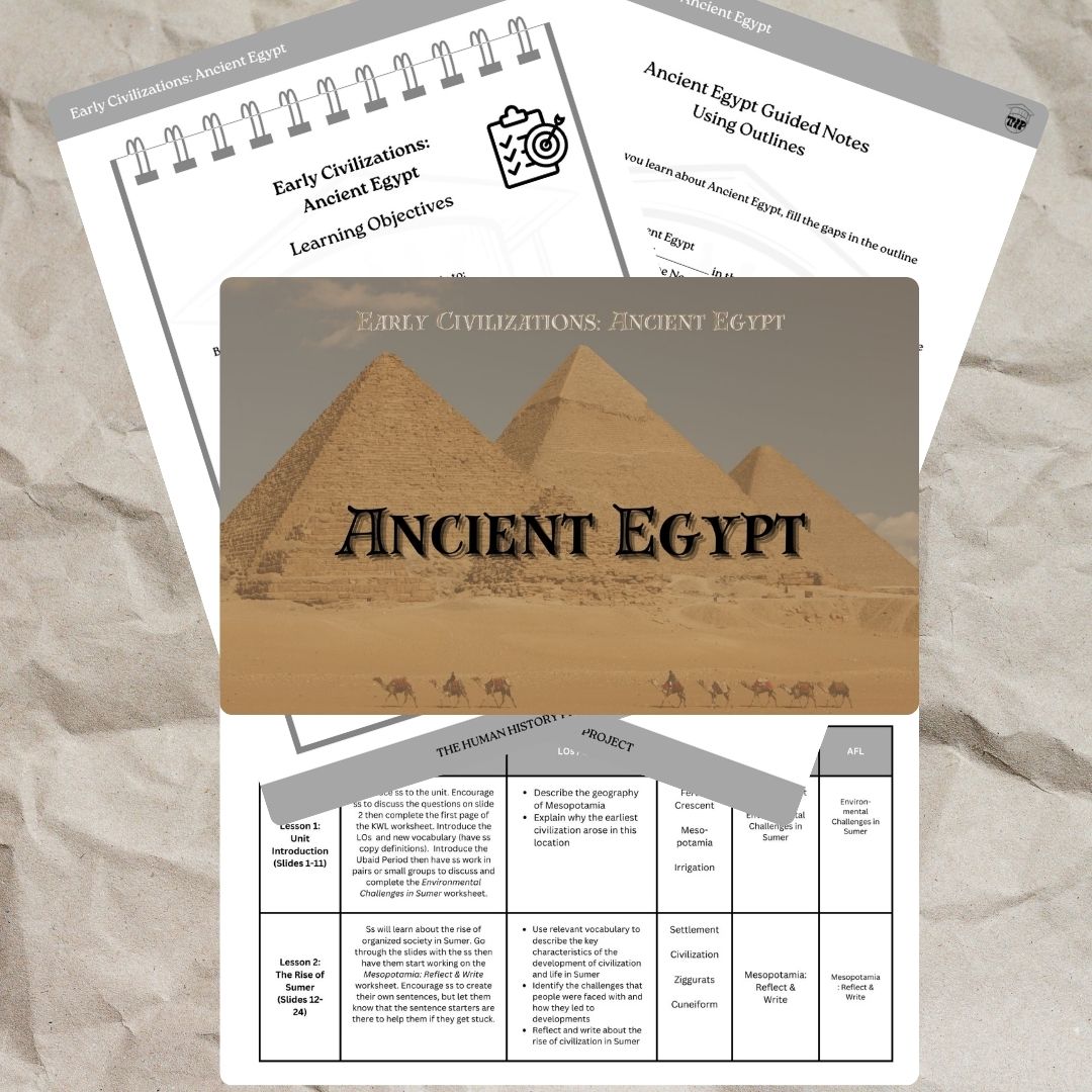 Unit Pack: Ancient Egypt
