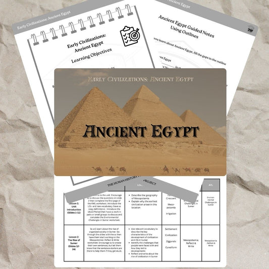 Unit Pack: Ancient Egypt