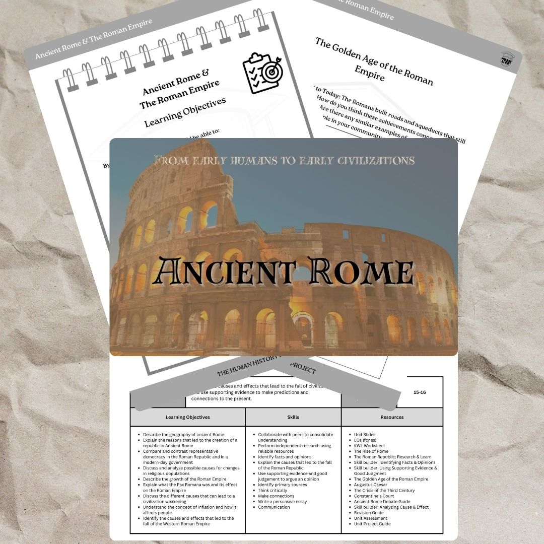 Unit Pack: Ancient Rome and The Roman Empire