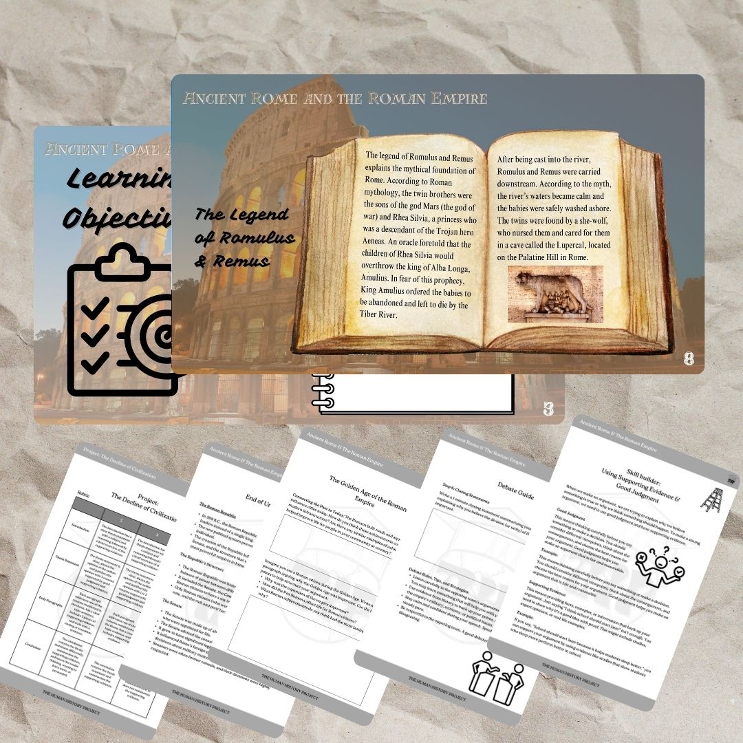 Unit Pack: Ancient Rome and The Roman Empire