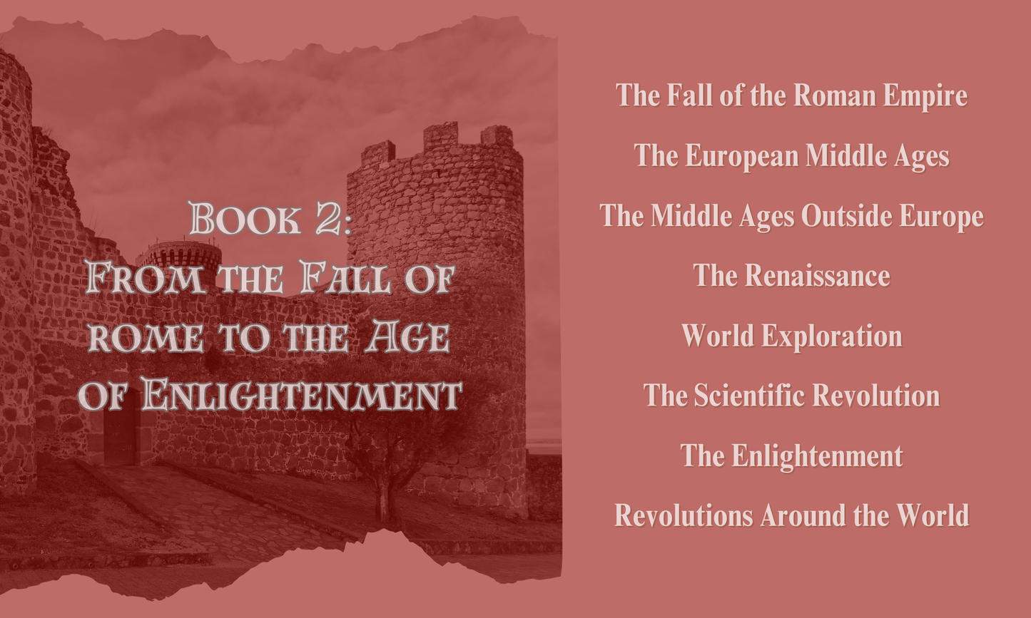 Book 2: From the Fall of Rome to the Enlightenment - Teacher's Pack Plus