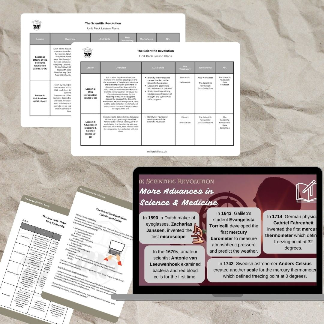 Unit Pack: The Scientific Revolution
