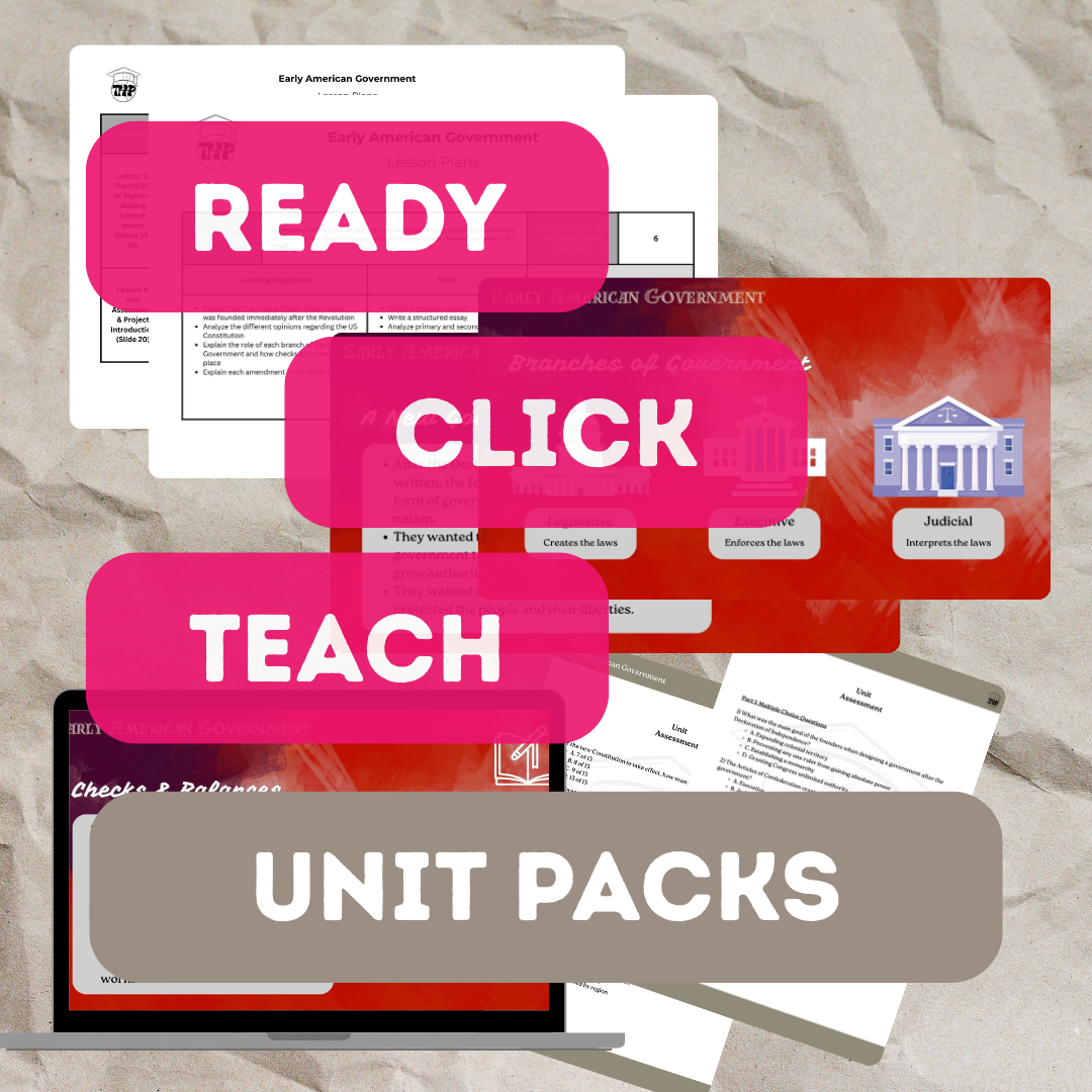 Unit Pack: Early American Government