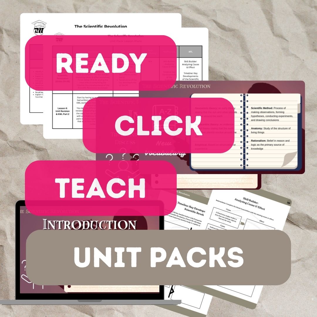 Unit Pack: The Scientific Revolution