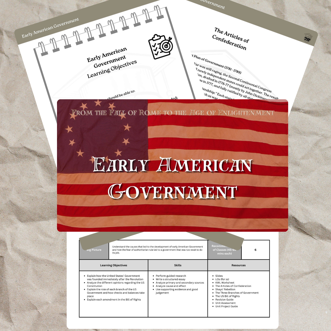 Unit Pack: Early American Government