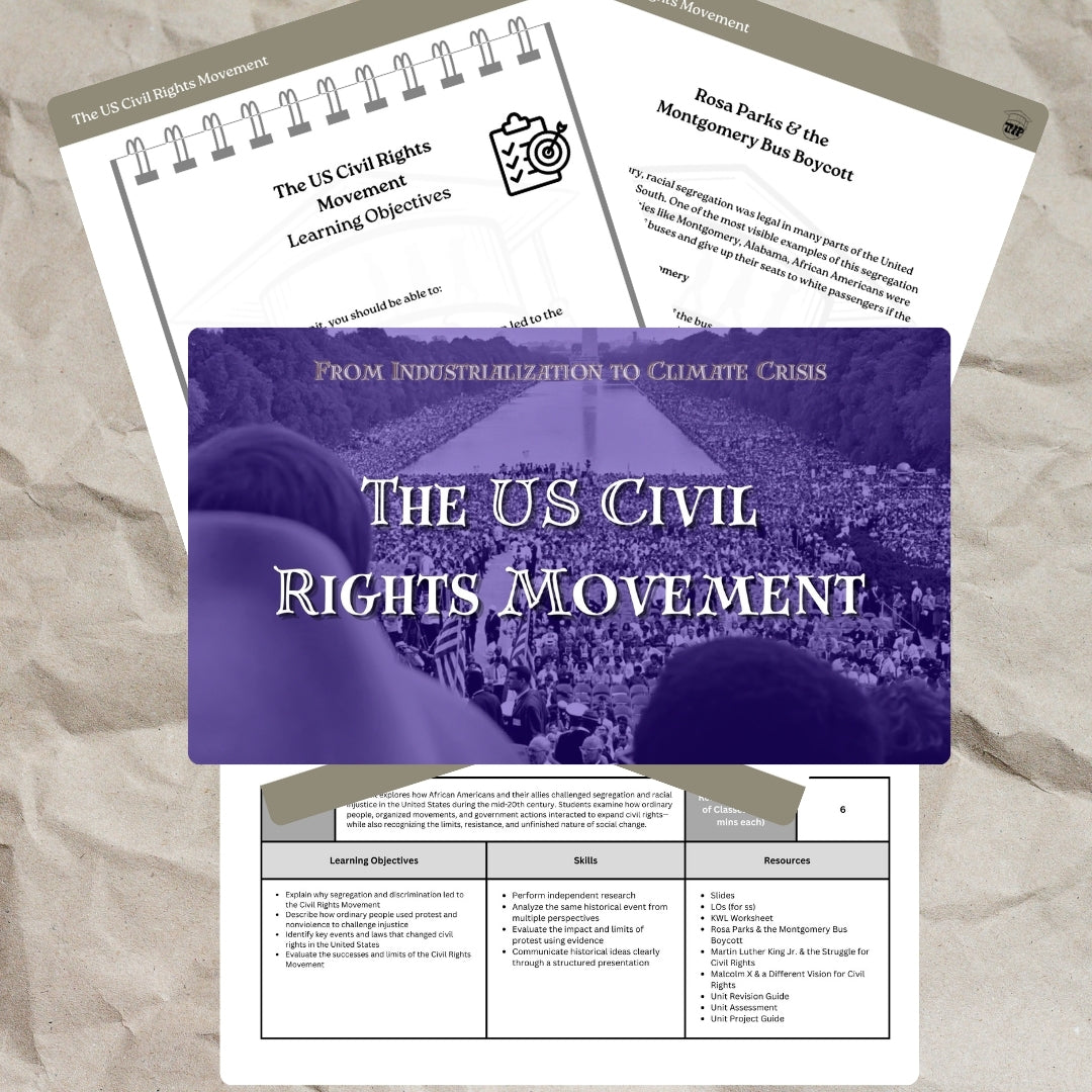Unit Pack: The US Civil Rights Movement