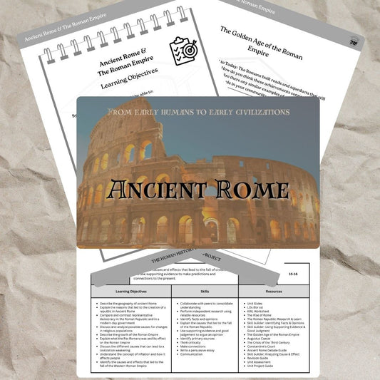 Unit Pack: Ancient Rome and The Roman Empire