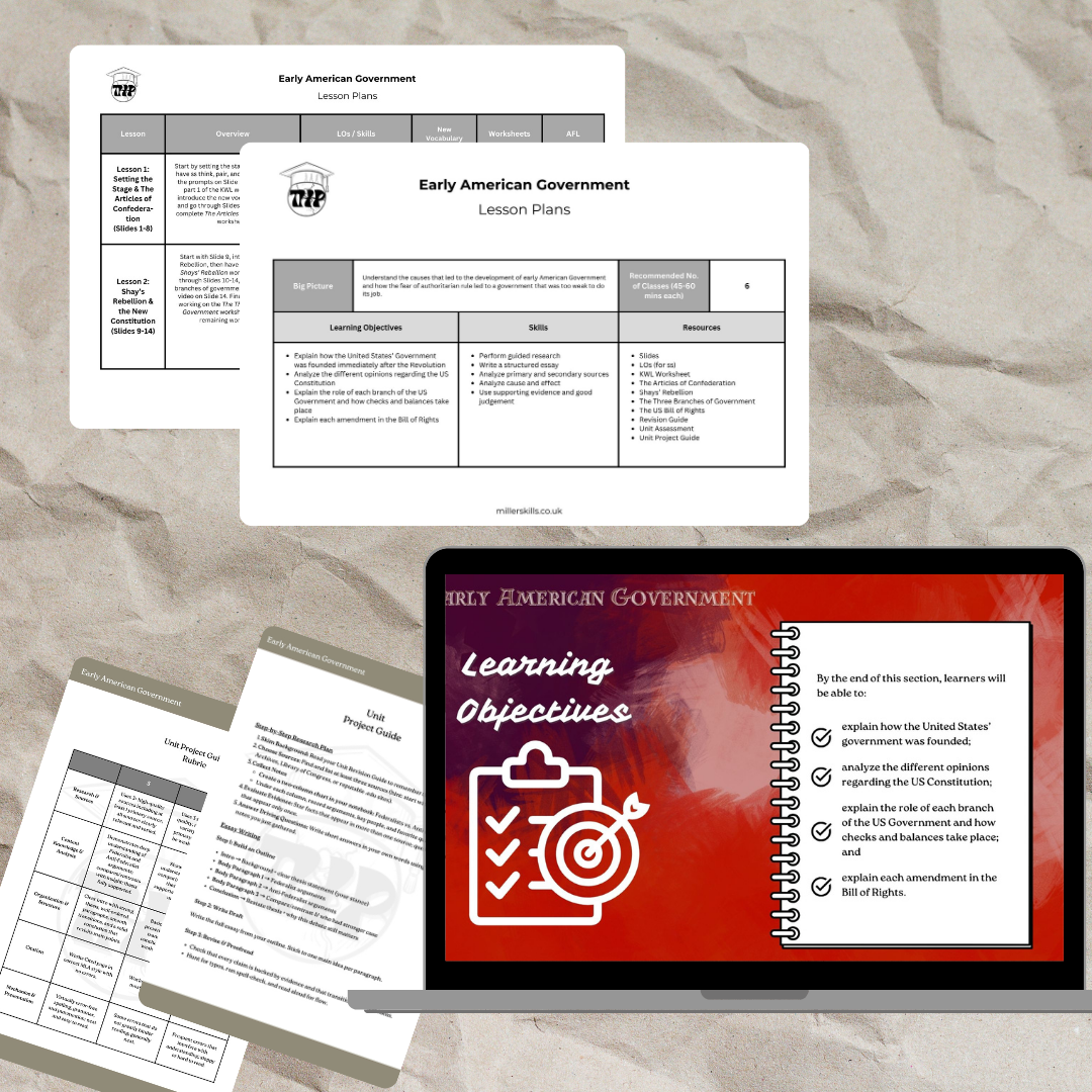 Unit Pack: Early American Government