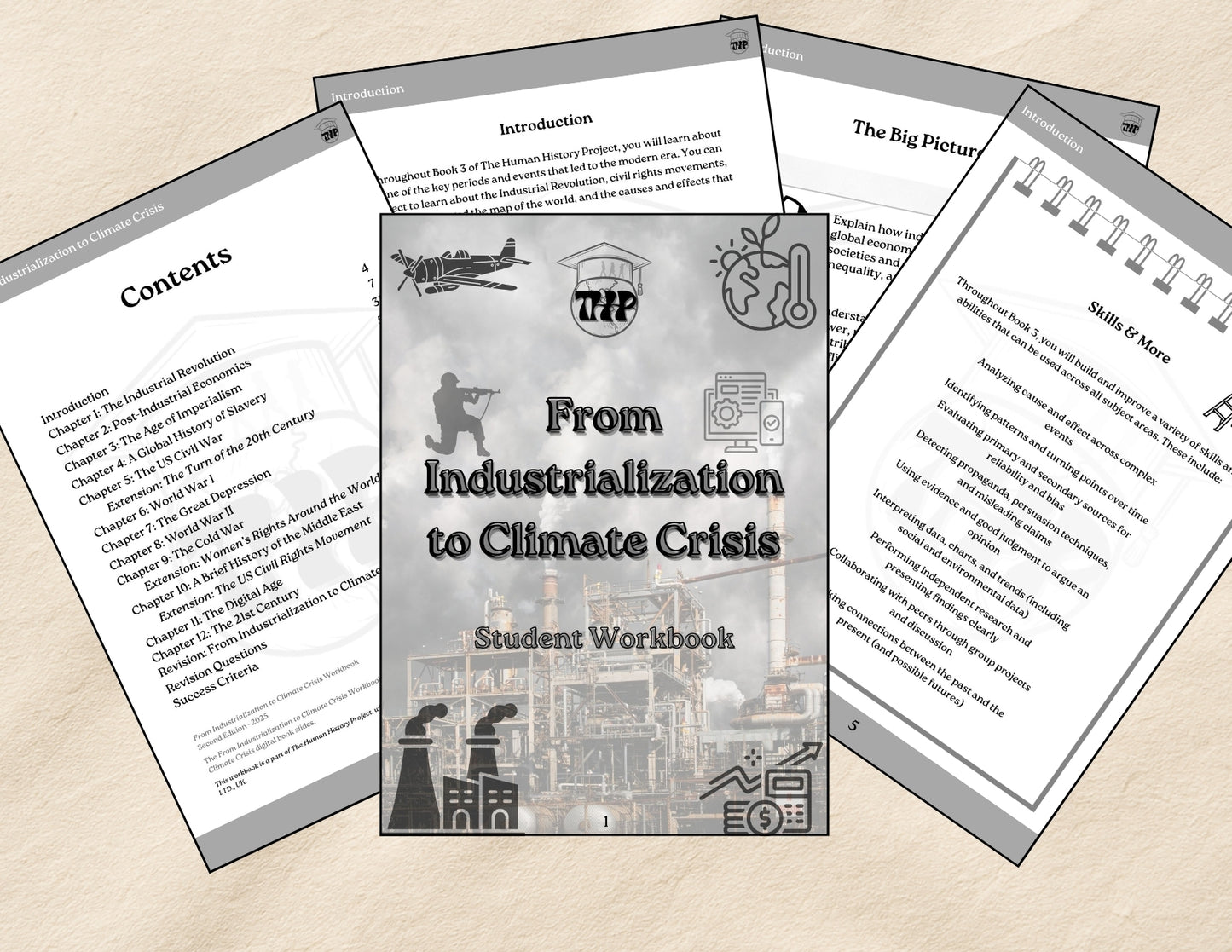 Book 3: From Industrialization to Climate Crisis - Teacher's Pack (US Spelling & Usage)