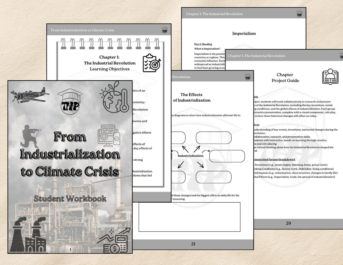 Book 3: From Industrialization to Climate Crisis - Teacher's Pack (US Spelling & Usage)